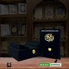 Holy Quran Colour Coded with Velvet binding & Rehal box </br قرآن پاک تجویدی - Image 2