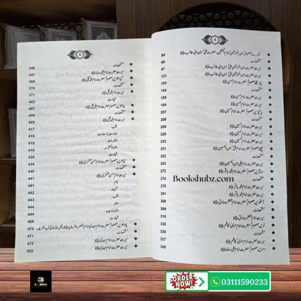 14 14 Sitare Ahl e Bait A.S ki Seerat par By Allama Sadiq Hassan <br/> چودہ ستارے  اہل بیتؑ کی سیرت - Image 4